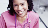 Picture of health care worker