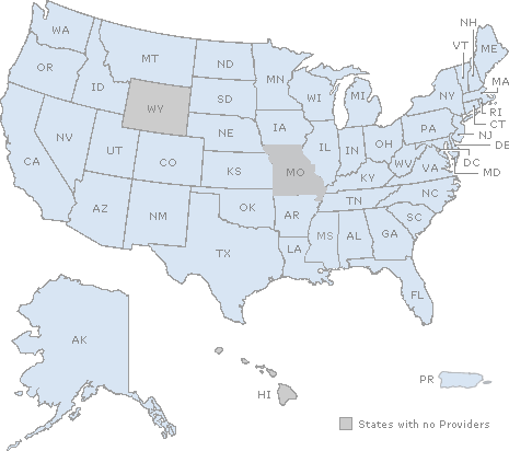 US Provider Map